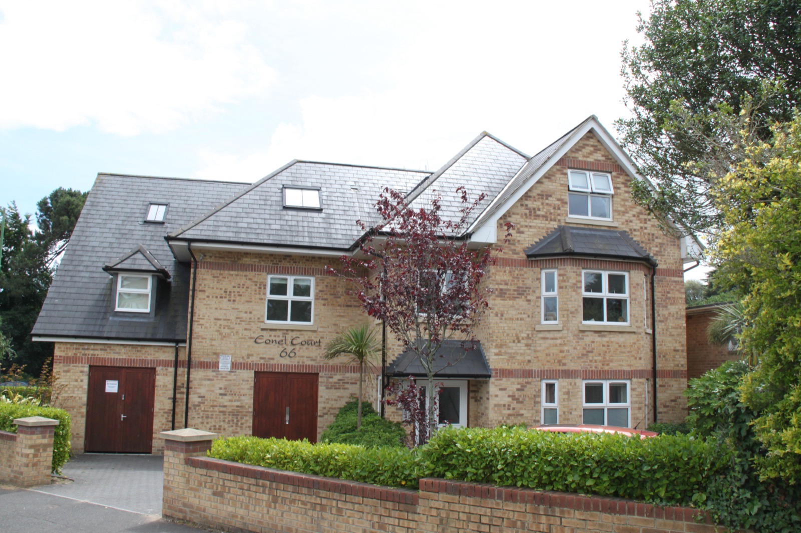 Exterior of Conel Court, Talbot Road