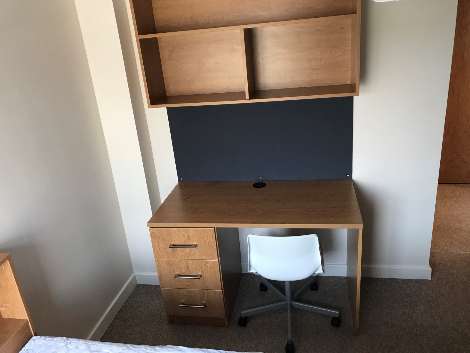Study desk, Flat 1 Richmond Court