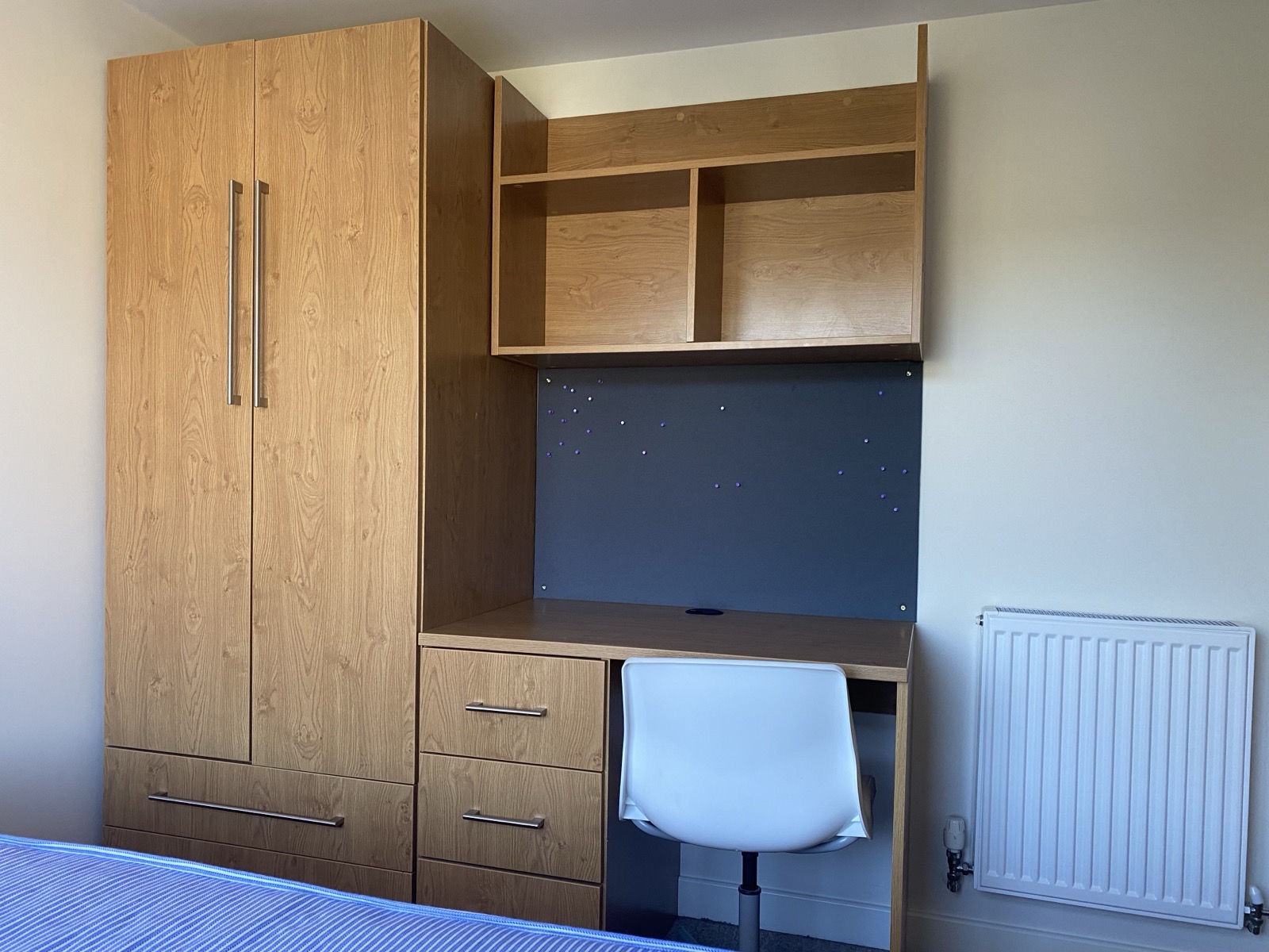 Desk and storage, Flat 2 Richmond Court